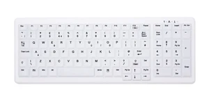 CHERRY AK-C7000 keyboard Medical RF Wireless QWERTY UK English White - AK-C70... - Picture 1 of 1