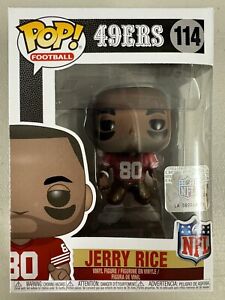 Jerry Rice 114 ~ NFL: San Francisco 49ers ~ Funko Pop Vinyl + FREE POP PROTECTOR
