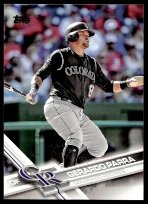 2017 Topps Gerardo Parra Colorado Rockies #537 - Image 1 of 2