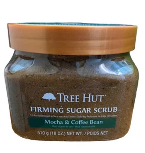 Tree Hut Firming Sugar Scrub Mocha & Coffee Bean Caffeine Shea Butter 18 oz - Picture 1 of 3