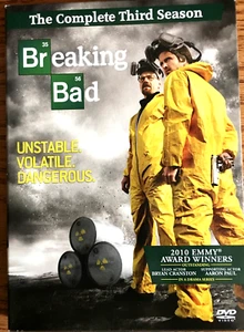 BREAKING BAD Complete Third Season - (DVD, 2010) - Like New - Picture 1 of 1
