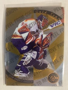 1997 Pinnacle Certified John Vanbiesbrouck Gold Team Promo
