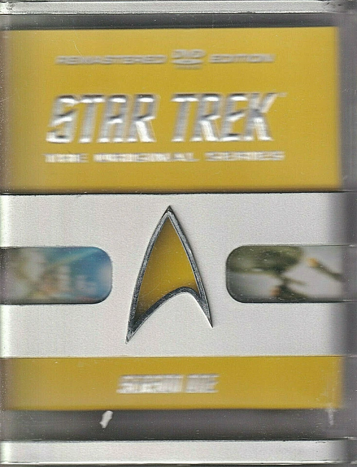 STAR TREK - THE ORIGINAL SERIES - SEASON ONE REMASTERED 2012 (10 DISC SET) Q3) - Image 1 of 1