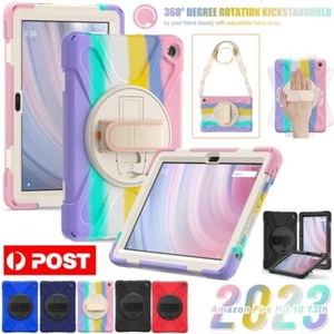For Amazon Fire HD 10 2023 13th Gen Case Kids Friendly Shockproof Rotate Cover - Picture 1 of 83