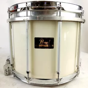 Pearl 11x13"High Tension Maple Marching Snare Drum Free Floating 90s Super Hoops - Picture 1 of 13