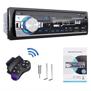 Autoradio Bluetooth Manos Libres Estéreo MP3 USB Radios FM Coche Control Remoto - Imagen 1 de 7