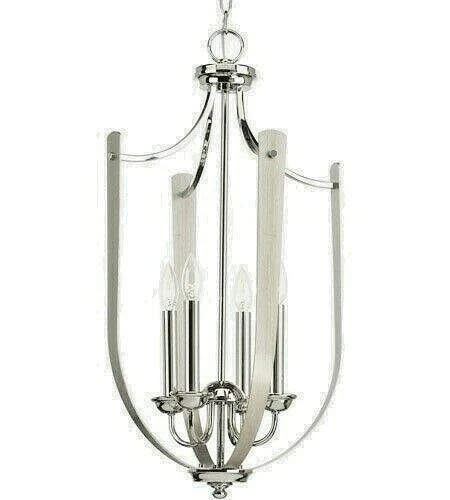 Pingente foyer de níquel polido Progress Lighting P400014-104 Noma 4 luzes 16 polegadas - Imagem 1 de 1