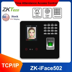ZKTeco FA200 Face Biometric Fingerprint Time Attendance Access Control US Stock - Picture 1 of 7