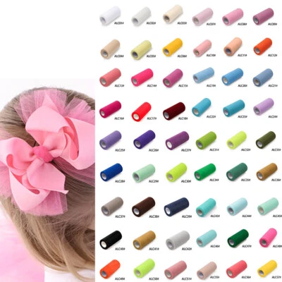 TUTU Fabric Spool Party Birthday Netting Craft Fabric Tulle Roll Decoration - Image 1 of 4