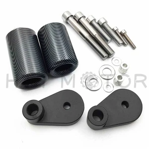 Frame Sliders For Honda CBR 1000RR 06-07 NO CUT Carbon 2006 Honda CBR1000RR - Bild 1 von 5
