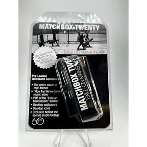 Matchbox Twenty Exile on Mainstream USB Wristband (New, Sealed, 2007 Album) - Picture 1 of 4