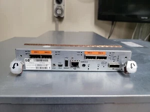 HP STORAGEWORKS MSA STORAGE P2000 SAS CONTROLLER P/N: 582934-001 MODEL: AW592A - Picture 1 of 4