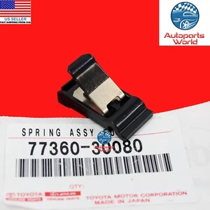 RESORTE PUERTA DE COMBUSTIBLE GENUINO TOYOTA 4RUNNER CAMRY HIGHLANDER LEXUS SCION 77360-30080 - Imagen 1 de 5