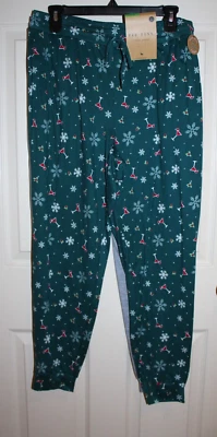 Pantalones de salón grandes para dormir Martini Feliz Navidad Rae Dunn nuevos con etiquetas 2 pares Foto 1 de 4