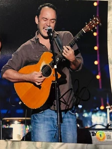 Dave Matthews signed 8x10 BECKETT Full Letter LOA COA DMB Band - Bild 1 von 4