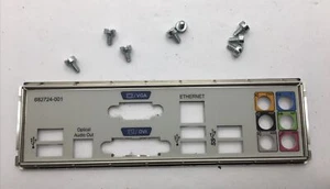 HP 716188-001 I/O Shield für Pavilion 500 Desktop Mainboard & Schrauben - Bild 1 von 2