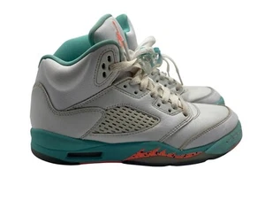 Nike Air Jordan 5 Retro GS Light Aqua White Sneaker Kinder 4Y - Bild 1 von 9
