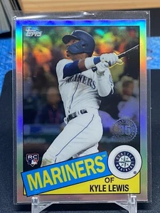 2020 Topps Chrome Kyle Lewis RC 85TC-22 1985 35th Anniversary Rookie Refractor - Bild 1 von 2