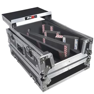 ProX XS-M11LT Case Fits Pioneer DJM S11 / Rane 70 / 72 MK2 w/ Laptop Shelf - Picture 1 of 6
