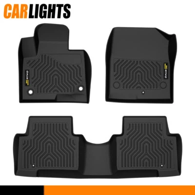 Fit For Hyundai Santa Fe 2013-18 5-Passenger Model TPE All Weather Floor Mats Foto 1 de 4