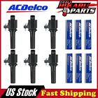 6x Spark Plugs & 6x Ignition Coils for Buick Chevrolet GMC Colorado 4.2L