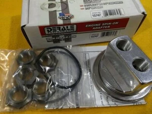 Derale 15747 US Made OIL COOLER and REMOTE FILTER Adapter Universal - Bild 1 von 5