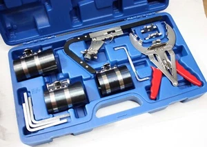 Piston Ring Service Tool Set Piston Ring Compressor With Ratchet Key 3" 3.5" 4" - Bild 1 von 2