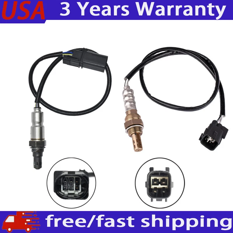 Датчик кислорода верхний + нижний для Hyundai Genesis Coupe 2,0 л L4 Turbo 2013 2014 2 шт. - Изображение 1 из 4