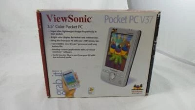Boxed ViewSonic V37 Pocket PC Handheld PDA (VSMW27026-1M) - Image 1 of 2