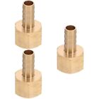 3pcs Gas Fitting Air Hose Fitting Fitting Connector Hose Connector