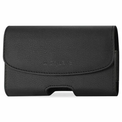 Lot/6 H1 Horizontal Premium Leather Cell Phone Carrying Case Pouch Wholesale - Image 1 of 4