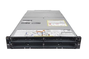 Server Dell PowerEdge FX2s 4x Node 2x Switch Dell FN410S 4x10GbE SFP+ CMC Rails - Afbeelding 1 van 4
