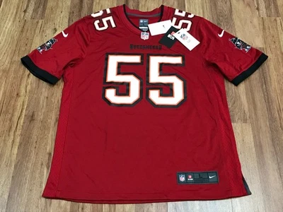 Camiseta deportiva de fútbol americano #55 Derrick Brooks Nike NFL Tampa Bay Buccaneers para hombre L-NUEVA Foto 1 de 4