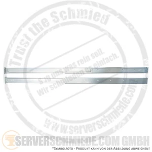 HP 19" guide rack Rails 1U fisso SN2410bM switch MTEF-KIT-SP +NEW+ - Foto 1 di 5