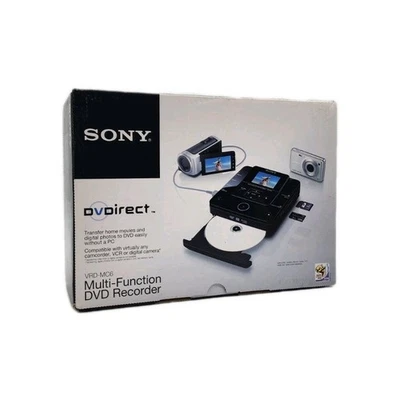 NEW SEALED Sony VRD-MC6 DVDirect Recorder Multi-Function Transfer to DVD    - Image 1 of 4