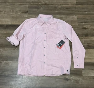 Mountain Hardwear Canyon Long Sleeve Shirt Womens XL Lightweight Trekking Pink - Picture 1 of 8