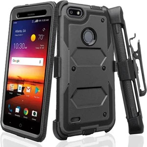 Kompatibel für ZTE Blade X Z965 (Cricket) Hülle Stoßfest Robust Hybrid Handy Co - Bild 1 von 6