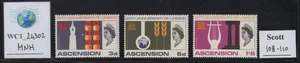 WC1_24302.BRIT. COL.:ASCENSION. UNESCO Satz 1967. Sc. 108-110. MNH - Bild 1 von 1