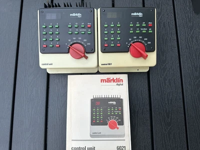 Märklin Digital 6021 Control Unit + 6036 Control 80f ohne OVP - Bild 1 von 4