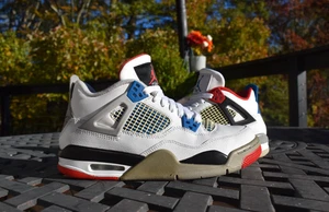 Nike Air Jordan 4 Retro SE GS 'What The 4' 2019 408452-146 Youth Size 7Y - Bild 1 von 10