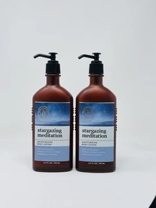 2 Bath & Body Works Aromatherapy STARGAZING MEDITATION Lotion 6.5oz NEW Set of 2 - Picture 1 of 1
