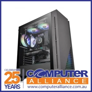 Thermaltake ATX H330 Tempered Glass Mid-Tower Case CA-1R8-00M1WN-00 - Picture 1 of 6