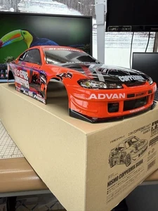 Tamiya Nissan Silvia RC Drift Touring Car Body LED Light Shell 1/10 RC Body Only - Picture 1 of 7