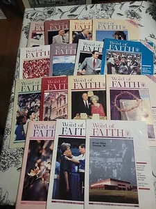 15 - The Word Of Faith Magazine Lot 1988 89 Kenneth Hagin Ministries BIBLE Vtg - Bild 1 von 15
