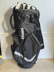 NEW Callaway Ogio Progressive Vision 2.0 Golf Bag Stand Walk Black Silver 8 Way - Picture 1 of 15