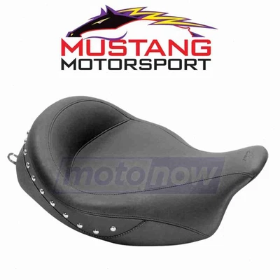 Mustang Super Wide Studded Solo Seat for 2015-2020 Harley Davidson FLHTK np Foto 1 de 4