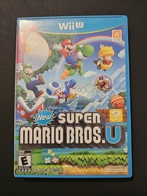 Nintendo New Super Mario Bros. U Tested Working No Manual Nintendo Wii U Game