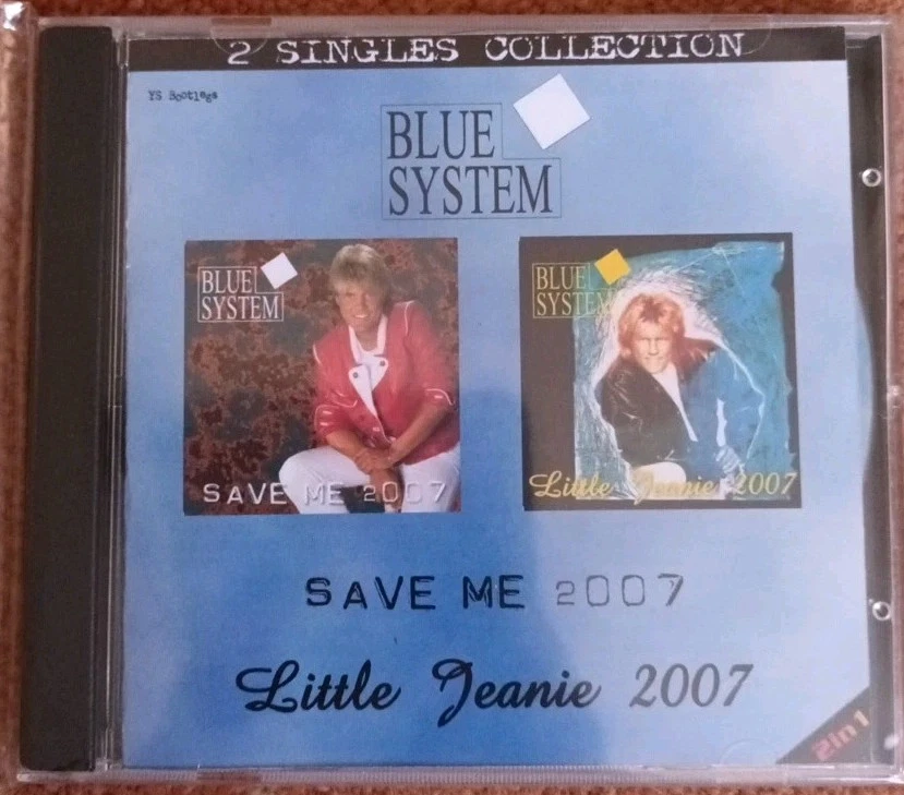 Blue System : Save Me 2007 + Little Jeanie 2007  CD NEW & Sealed 2016 Fans Rare - Image 1 of 2