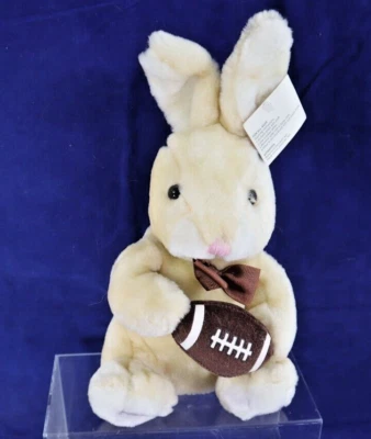 Peluche Dan Dee Bunny Holding Fútbol 11" Peluche Elección Coleccionista Foto 1 de 4