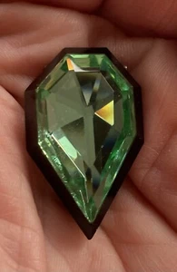 Vtg Extraordinary 30's Czech Glass Fur Clip RARE - Picture 1 of 19